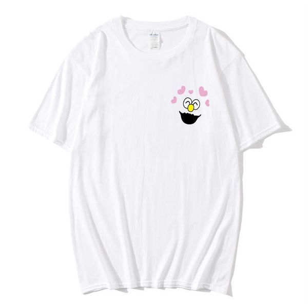 european and american brands t blood embroidery cartoon fashion cute women's loose women's short sleeves wild cute street clothe, White
european and american brands t blood embroidery cartoon fashion cute women's loose women's short sleeves wild cute street clothe, White