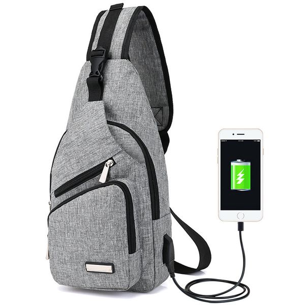 men chest pack bag single shoulder strap back bag canvas travel women crossbody bags rucksack chest gym with usb interface
men chest pack bag single shoulder strap back bag canvas travel women crossbody bags rucksack chest gym with usb interface