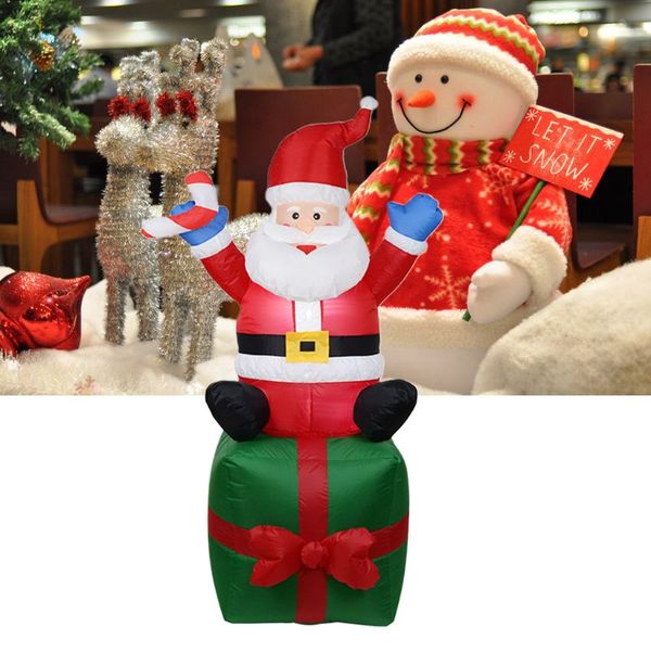 6ft christmas inflatables santa claus with light, blow up yard xmas for party e65b
6ft christmas inflatables santa claus with light, blow up yard xmas for party e65b