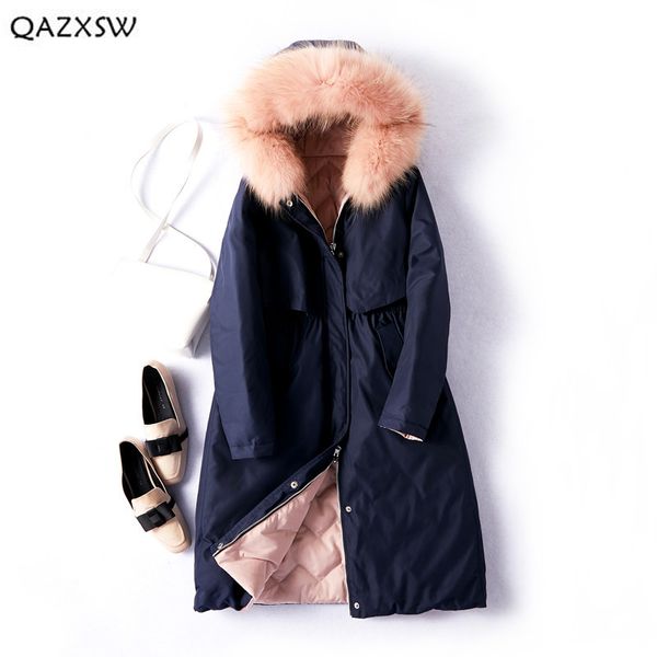 qazxsw двухлобной пуховик длинные пальто женщины clothes2018 зима новый вышитые большой меховой воротник толстые вскользь куртки ld179, Black
qazxsw двухлобной пуховик длинные пальто женщины clothes2018 зима новый вышитые большой меховой воротник толстые вскользь куртки ld179, Black