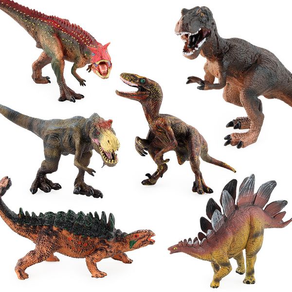 selling dinosaur model ornaments solid model plastic static dinosaur toy model kl-005-010