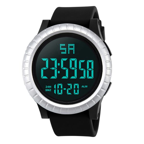 montre homme mens watches fashion casual men's boy lcd digital satch date rubber sport wrist watch buckle silicone reloj, Slivery;brown
montre homme mens watches fashion casual men's boy lcd digital satch date rubber sport wrist watch buckle silicone reloj, Slivery;brown