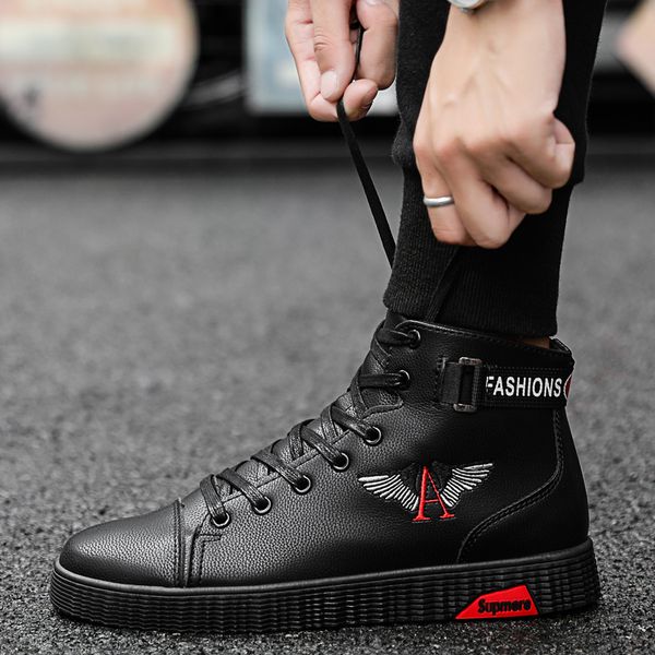 2019 new men winter shoes ankle boots fashion man comfort shoes leather boots high sport plus velvet to keep warm
2019 new men winter shoes ankle boots fashion man comfort shoes leather boots high sport plus velvet to keep warm