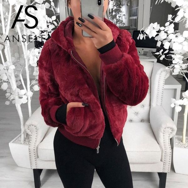 3xl plus size fluffy jacket women faux fur coat hooded neckline long sleeve zipper ribbed casual warm outerwear female short top, Black
3xl plus size fluffy jacket women faux fur coat hooded neckline long sleeve zipper ribbed casual warm outerwear female short top, Black