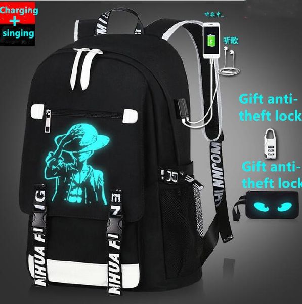 fh77-1#luminous backpack usb charging designer male and female student schoolbag travel bag computer bag gift anti-theft lock and pen bag
fh77-1#luminous backpack usb charging designer male and female student schoolbag travel bag computer bag gift anti-theft lock and pen bag