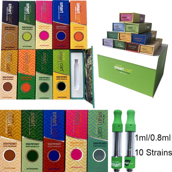 Magnetic Box Smart Vape Cartridge Packaging 0.8ml 1ml Ceramic Atomizer Empty Dab Pen Wax Vaporizer Oil Carts 510 Thread E Cigarettes
Magnetic Box Smart Vape Cartridge Packaging 0.8ml 1ml Ceramic Atomizer Empty Dab Pen Wax Vaporizer Oil Carts 510 Thread E Cigarettes