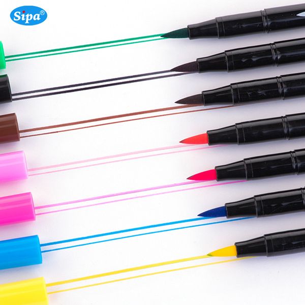 1pc sipa japan soft metal brush pens watercolor marker pens painting lettering japanese 36 colors
1pc sipa japan soft metal brush pens watercolor marker pens painting lettering japanese 36 colors