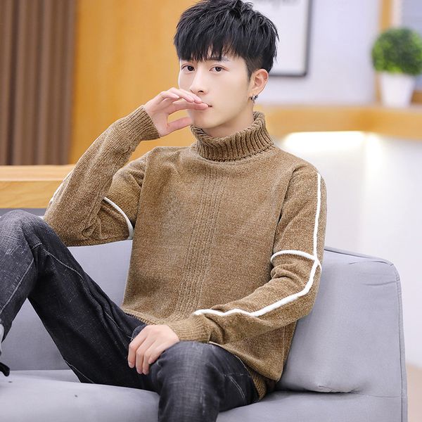 the new man in winter 2019 teenagers render turtleneck cultivate one's morality sweater, White;black
the new man in winter 2019 teenagers render turtleneck cultivate one's morality sweater, White;black
