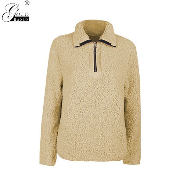 gold hands new arrival streetwear casual female winter turn-down collar combed cotton wool solid zippers long women hoodies, Black
gold hands new arrival streetwear casual female winter turn-down collar combed cotton wool solid zippers long women hoodies, Black