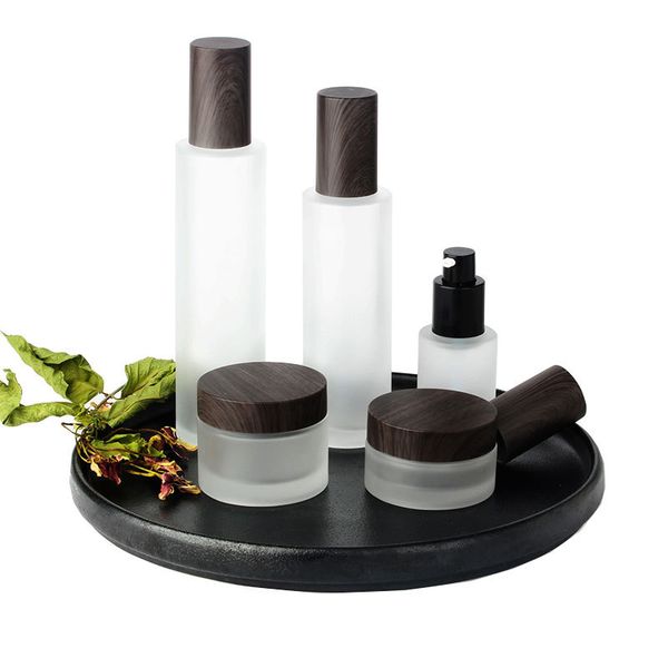 30g 50g 30ml 100ml 120ml black wood grain cover frosted glass cream lotion empty bottle skin care bottle
30g 50g 30ml 100ml 120ml black wood grain cover frosted glass cream lotion empty bottle skin care bottle