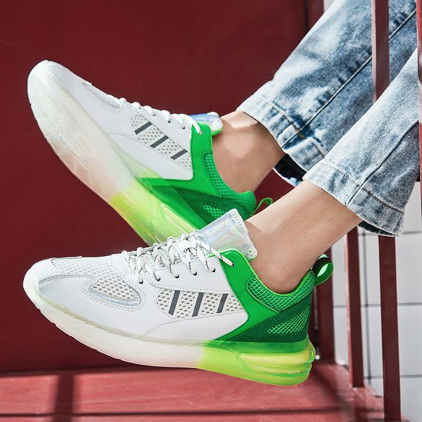 new mens summer running shoes, mesh breathable shoes, dad coconut korean version, reflective comfortable sneakers
new mens summer running shoes, mesh breathable shoes, dad coconut korean version, reflective comfortable sneakers