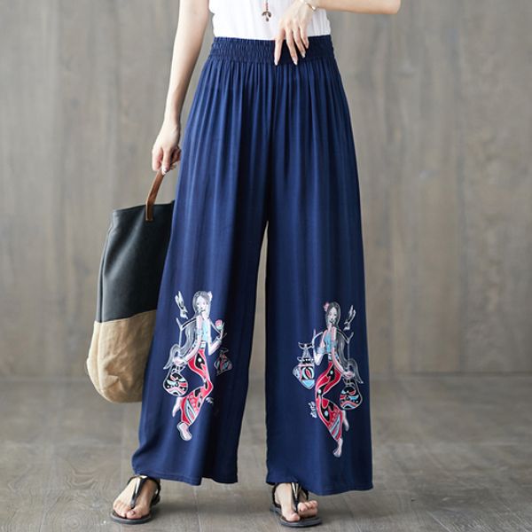 литературной женские брюки синий широкие ноги штаны pantalones mujer cintura альта palazzo брюки повседневные pantalon femme брюки, Black;white 
литературной женские брюки синий широкие ноги штаны pantalones mujer cintura альта palazzo брюки повседневные pantalon femme брюки, Black;white