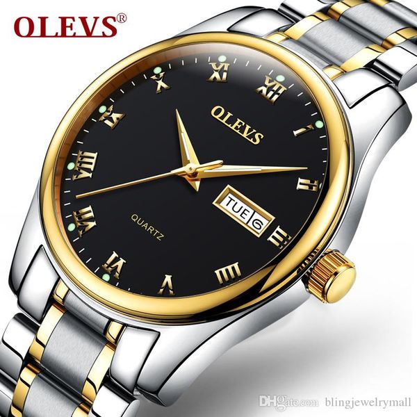 men week display watches men's quartz date casual stainless steel wristwatch relogio masculino luminous double calendar, Slivery;brown
men week display watches men's quartz date casual stainless steel wristwatch relogio masculino luminous double calendar, Slivery;brown