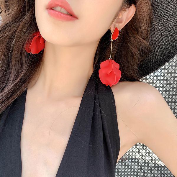 fashion summer woman earrings 2019 bohemian shell flower yarn earring ethnic trendy shell korean colorful petal jewelry, Silver
fashion summer woman earrings 2019 bohemian shell flower yarn earring ethnic trendy shell korean colorful petal jewelry, Silver