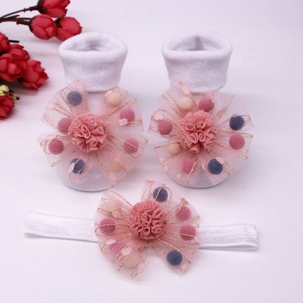 infant baby big velvet stretch hair band + socks crown flower slip soft non-slip cotton socks two-piece kids children's headwear, Pink;yellow
infant baby big velvet stretch hair band + socks crown flower slip soft non-slip cotton socks two-piece kids children's headwear, Pink;yellow
