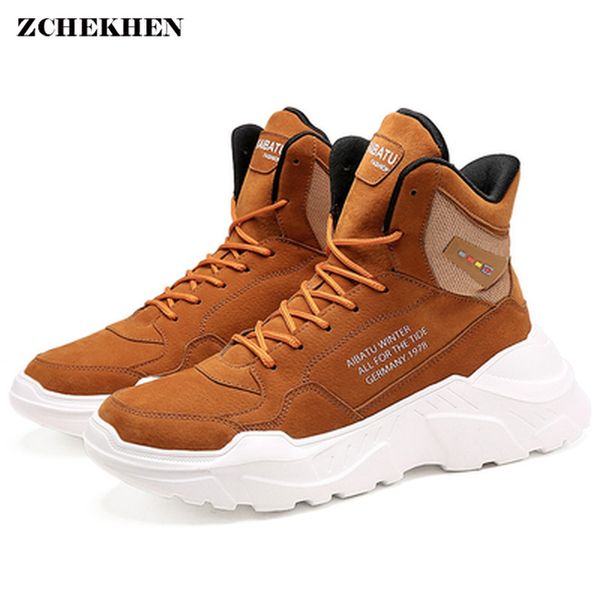 fashion high casual chunky sneakers men kanye west hip hop lace up platform shoes men sports walking tenis basket footwear, Black
fashion high casual chunky sneakers men kanye west hip hop lace up platform shoes men sports walking tenis basket footwear, Black