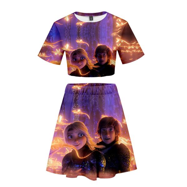 2019 new casual harajuku how to train your dragon kawaii 3d two piece skirts sets cartoon summer women clothes xs-2xl, White
2019 new casual harajuku how to train your dragon kawaii 3d two piece skirts sets cartoon summer women clothes xs-2xl, White