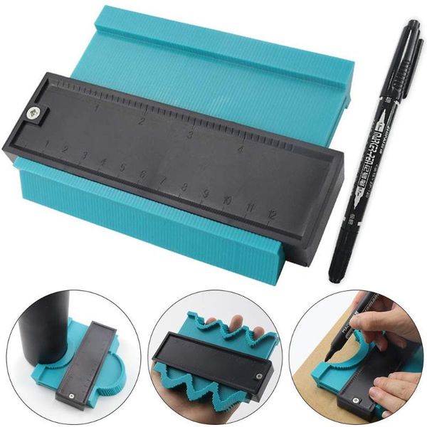 25# plastic gauge contour profile copy gauge duplicator standard 5 width wood marking tool tiling laminate tiles general tools
25# plastic gauge contour profile copy gauge duplicator standard 5 width wood marking tool tiling laminate tiles general tools