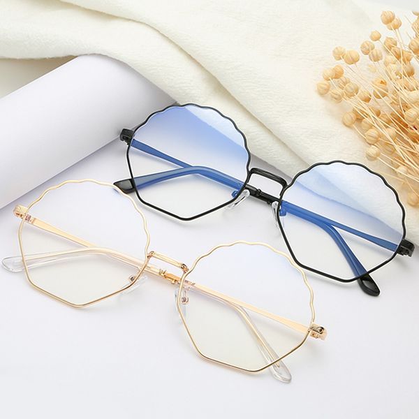 anti blue light glasses women men metal blocking computer radiation eyewear relieve eye fatigue goggle shell shape eyeglasses, White;black
anti blue light glasses women men metal blocking computer radiation eyewear relieve eye fatigue goggle shell shape eyeglasses, White;black