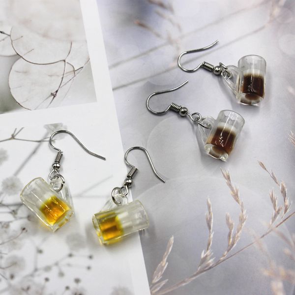 new simulation beer cup earrings fashion creative earring for women gift earrings jewelry wholesale, Silver
new simulation beer cup earrings fashion creative earring for women gift earrings jewelry wholesale, Silver