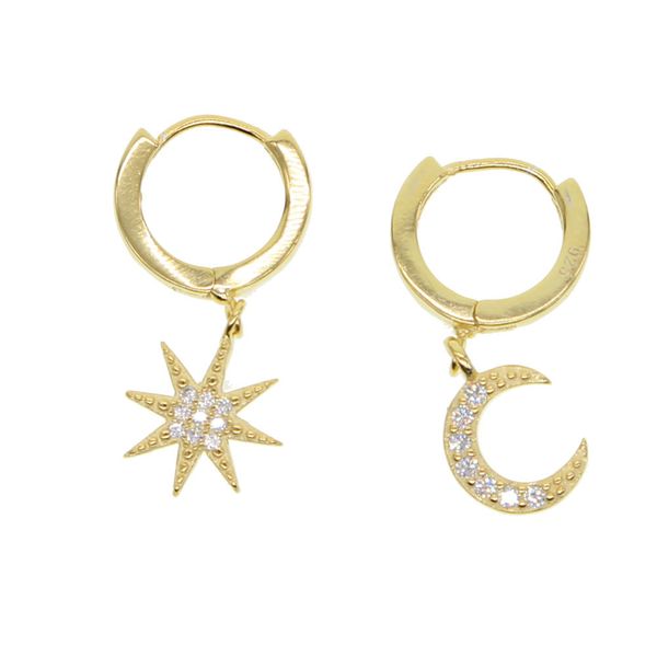925 sterling silver dangle asymmetry earrings women christmas design 2018 latest luxury micro full 3a cubic zircon cz jewelry c19041101, Golden
925 sterling silver dangle asymmetry earrings women christmas design 2018 latest luxury micro full 3a cubic zircon cz jewelry c19041101, Golden