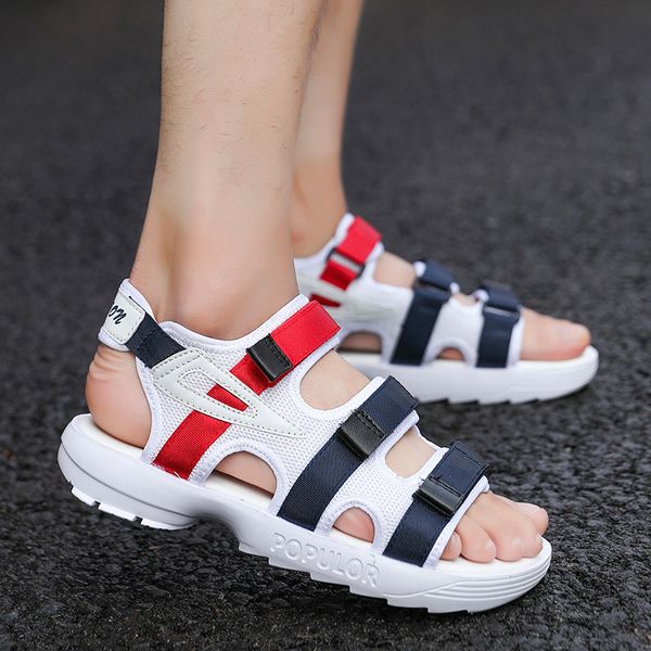 sandals men's 2019 new style students slipper men versatile soft-sole anti-slip viet nam korean-style fashion sandals, Black
sandals men's 2019 new style students slipper men versatile soft-sole anti-slip viet nam korean-style fashion sandals, Black