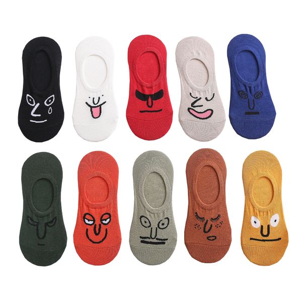 1 pair knitting expression women socks cotton invisible candy color no show funny socks women dropship suppliers, Black;white
1 pair knitting expression women socks cotton invisible candy color no show funny socks women dropship suppliers, Black;white