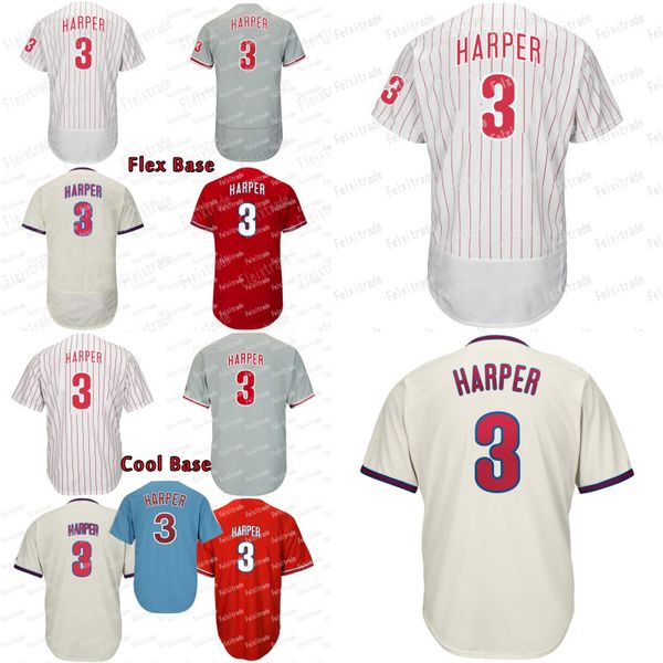 Men 3 Bryce Harper Philadelphia Phillie Cool Base Felx Base Baseball Jerseys Double Stiched IN STOCK High Quanlity
Men 3 Bryce Harper Philadelphia Phillie Cool Base Felx Base Baseball Jerseys Double Stiched IN STOCK High Quanlity