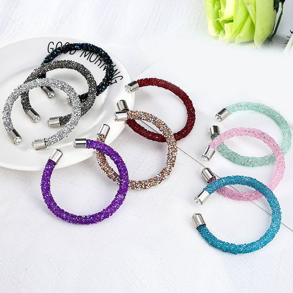 exquisite crystal brand open bangles pulseira feminina for women bijoux new fashion jewelry gift bangles, Golden;silver
exquisite crystal brand open bangles pulseira feminina for women bijoux new fashion jewelry gift bangles, Golden;silver