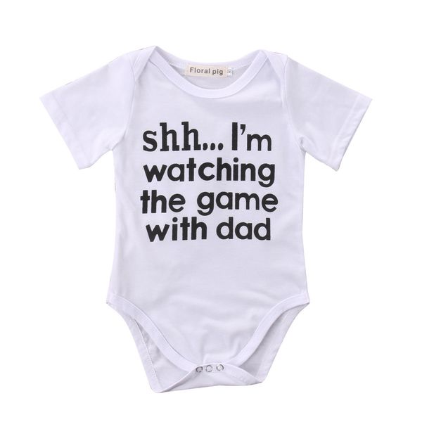 Newborn Baby Boy Girl Clothing Tops Cotton Blend Bodysuit Letter Printed Jumpsuit Outfit Clothes Baby
Newborn Baby Boy Girl Clothing Tops Cotton Blend Bodysuit Letter Printed Jumpsuit Outfit Clothes Baby