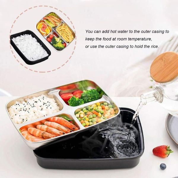 lunch box portable 304 stainless steel compartment bento box leak-proof container kitchen lunchbox for kids & adults
lunch box portable 304 stainless steel compartment bento box leak-proof container kitchen lunchbox for kids & adults