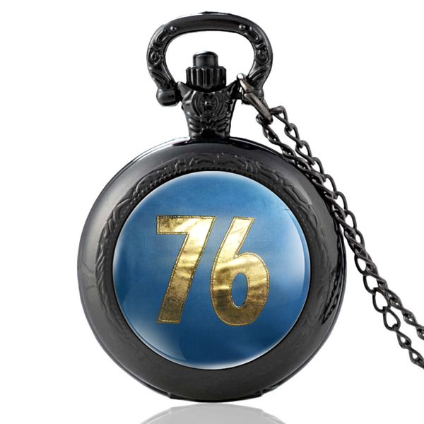 new arrivals black fallout 76 electronic games quartz pocket watch antique men women pendant jewelry necklace clock, Slivery;golden
new arrivals black fallout 76 electronic games quartz pocket watch antique men women pendant jewelry necklace clock, Slivery;golden