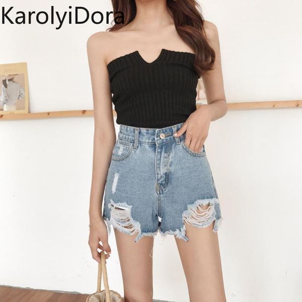 women's jeans fashion 2020 summer new korean fashion hole tassel scratch high waist wild denim shorts pants, Blue
women's jeans fashion 2020 summer new korean fashion hole tassel scratch high waist wild denim shorts pants, Blue