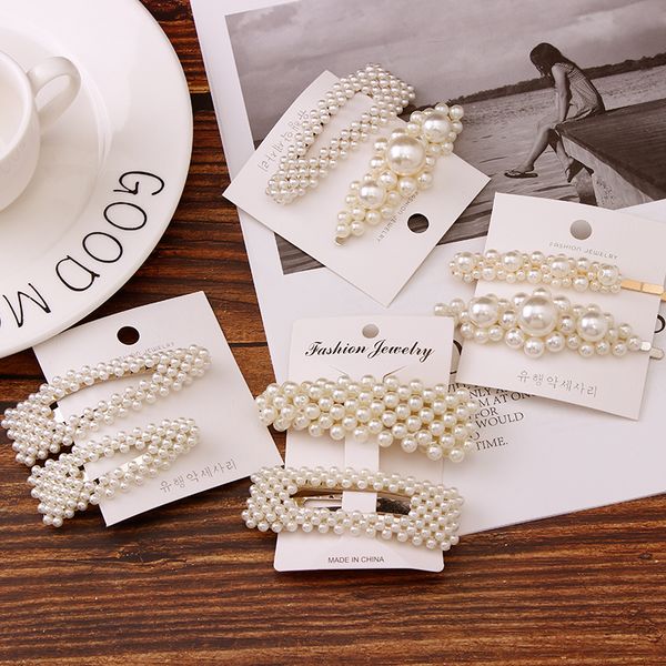 1set fashion girls women elegant alloy pearl hair clips sweet hairpins headbands headwear barrettes hair holder accessories
1set fashion girls women elegant alloy pearl hair clips sweet hairpins headbands headwear barrettes hair holder accessories