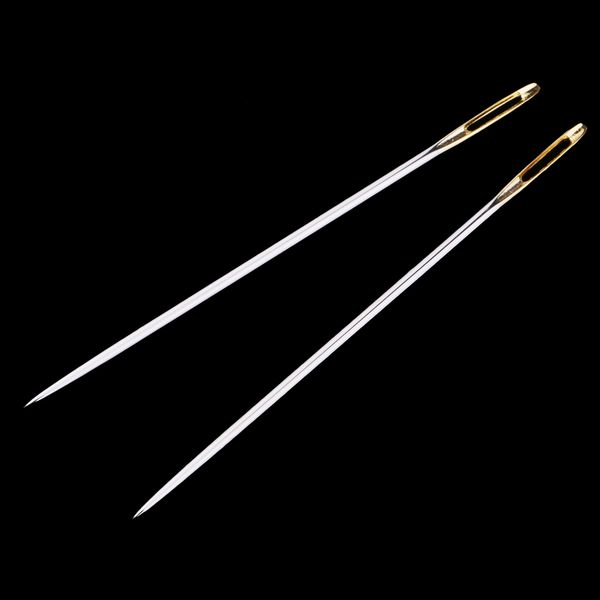 6pcs/set assorted steel hand sewing needles embroidery mending craft quilt, Black
6pcs/set assorted steel hand sewing needles embroidery mending craft quilt, Black