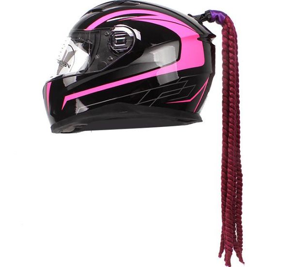 by dhl or fedex 50pcs 60cm motorcycle helmet dreadlocks helmet dreadlocks ponytail braid motocross punk hair decoration
by dhl or fedex 50pcs 60cm motorcycle helmet dreadlocks helmet dreadlocks ponytail braid motocross punk hair decoration