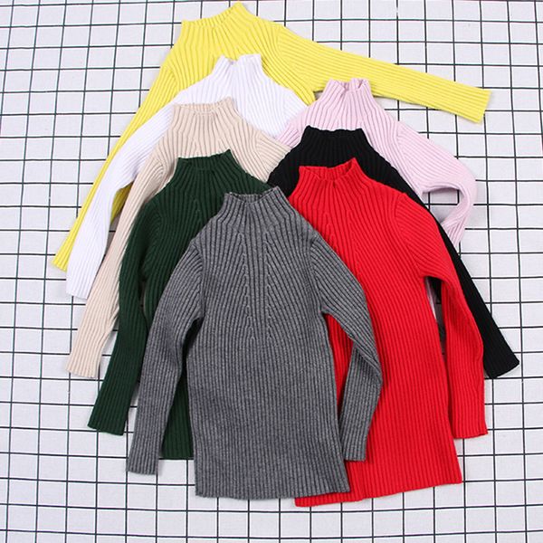 Baby Girls Ribbed Sweater Girls Sweaters Solid Candy Color Boys Sweaters Autumn New Knitted Kids Clothing Girls Pullover
Baby Girls Ribbed Sweater Girls Sweaters Solid Candy Color Boys Sweaters Autumn New Knitted Kids Clothing Girls Pullover