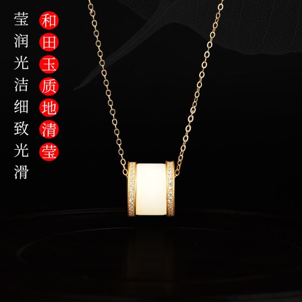 the doodle 925 silver inlaid ancient gold lulutong pendant inset jades live activities gift pendant for women, Blue;slivery
the doodle 925 silver inlaid ancient gold lulutong pendant inset jades live activities gift pendant for women, Blue;slivery