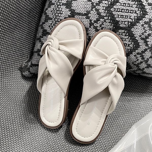 mezereon summer sandals women flat heel slippers sheepskin open toe casual shoes girls beach slides with butterfly-knot, Black
mezereon summer sandals women flat heel slippers sheepskin open toe casual shoes girls beach slides with butterfly-knot, Black