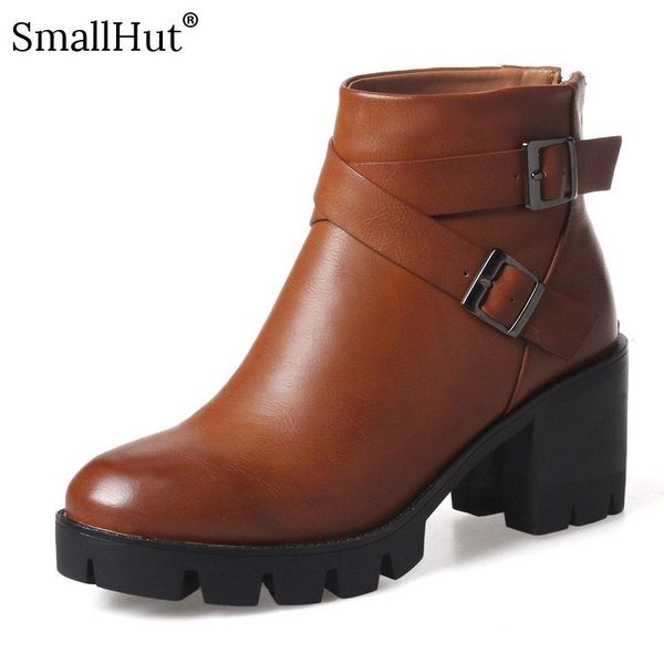 high sqaure heel platform ankle boots autumn women fashion square heels shoes d083 ladies cross buckle black brown zipper boots
high sqaure heel platform ankle boots autumn women fashion square heels shoes d083 ladies cross buckle black brown zipper boots