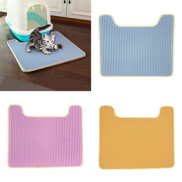 u-shaped cat litter mat eva double-layer cat litter trapper mats with waterproof bottom layer kattenmand black bed pad
u-shaped cat litter mat eva double-layer cat litter trapper mats with waterproof bottom layer kattenmand black bed pad