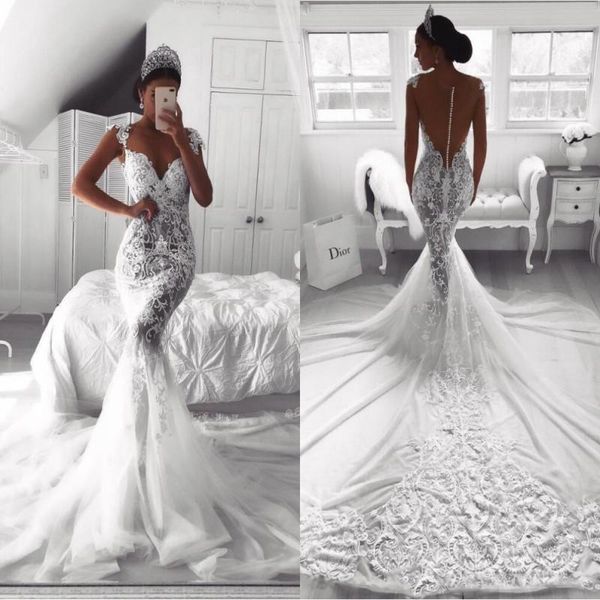 2020 sweetheart neck mermaid wedding dresses white o-neck satin mermaid bridal gowns unique robe de mariage ba9614
2020 sweetheart neck mermaid wedding dresses white o-neck satin mermaid bridal gowns unique robe de mariage ba9614