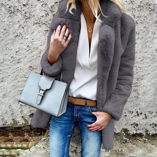 women winter sweater long sleeves turn-down collar downy autumn overcoat cardigan gdd99, Black
women winter sweater long sleeves turn-down collar downy autumn overcoat cardigan gdd99, Black
