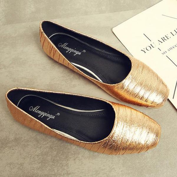 plus size 35~43 spring summer ladies flat shoes casual comfortable square toe flats women shallow single shoes golden silver, Black
plus size 35~43 spring summer ladies flat shoes casual comfortable square toe flats women shallow single shoes golden silver, Black