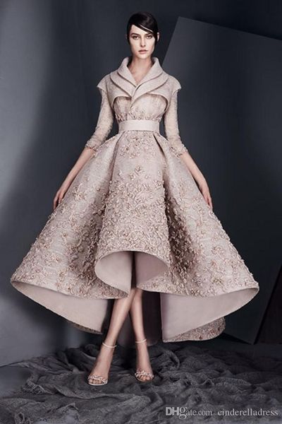 designed ashi studio evening dresses long sleeve lace appliqued satin ruched prom dresses high low formal party gowns custom made, Black;red
designed ashi studio evening dresses long sleeve lace appliqued satin ruched prom dresses high low formal party gowns custom made, Black;red