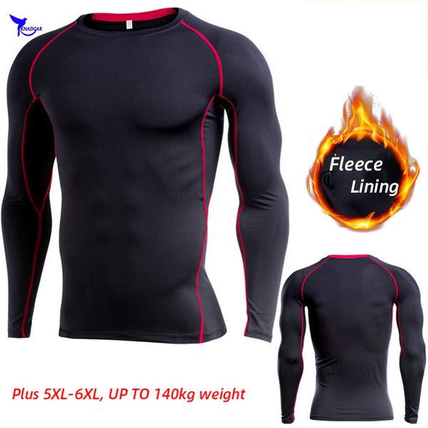 plus size 5xl 6xl fleece winter running shirt men's long sleeve gym fitness rashgard compression dry fit tees sportswear
plus size 5xl 6xl fleece winter running shirt men's long sleeve gym fitness rashgard compression dry fit tees sportswear
