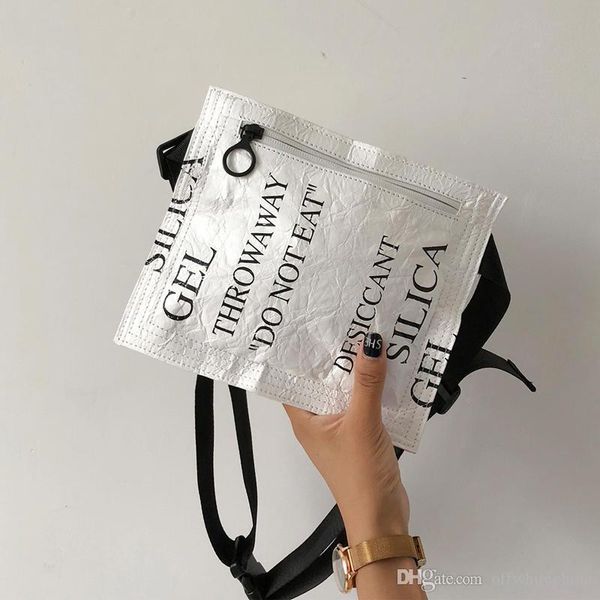 2020 new bevel satchel personal bag desiccant dupont paper chest bag waist bag belt bags designer men waist pack white bags
2020 new bevel satchel personal bag desiccant dupont paper chest bag waist bag belt bags designer men waist pack white bags