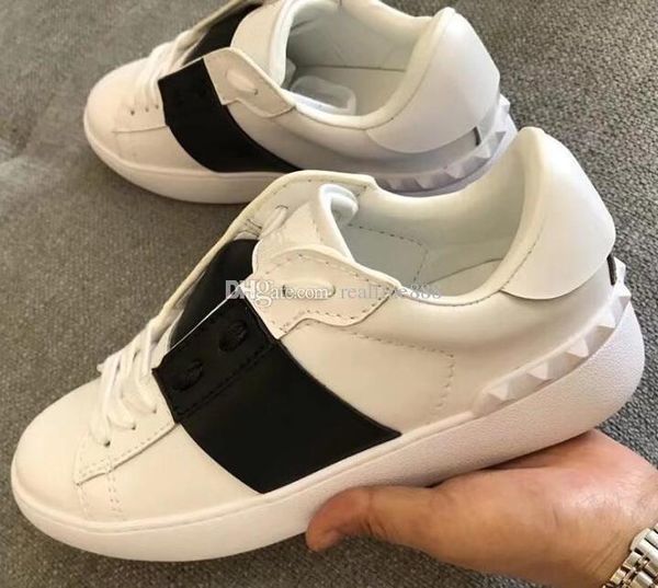 5a women&men 6728 open casual sneaker shoes,contrast calfskin stripe,rubber stud detail at the back,size 35-44,dhl ing, Black
5a women&men 6728 open casual sneaker shoes,contrast calfskin stripe,rubber stud detail at the back,size 35-44,dhl ing, Black