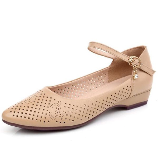 2020 new summer pointed hollow genuine leather shoes soft comfort women shoes breathable fashion low-heel sandals large size, Black
2020 new summer pointed hollow genuine leather shoes soft comfort women shoes breathable fashion low-heel sandals large size, Black