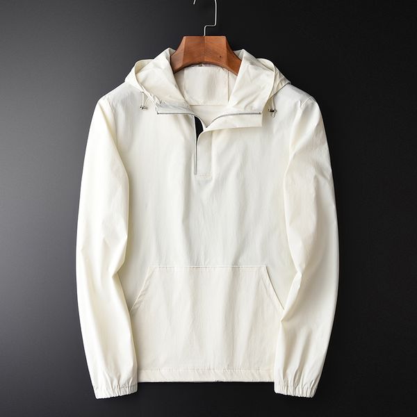 men's jackets spring stylish simple white hooded hight quality slim fit casual jacket coat plus size m-4xl, Black;brown
men's jackets spring stylish simple white hooded hight quality slim fit casual jacket coat plus size m-4xl, Black;brown
